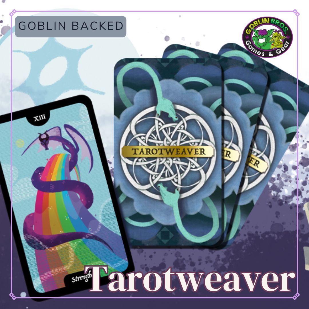 A new dice-less RPG from local SSU Students! Taroweaver uses a 78-Card, fully custom tarot deck to take players on their next adventure. #kickstarter #goblinbros #funforhumans #visitrrsq #lovepetaluma <a href="/railroad_square/">Railroad Square</a> @petalumadowntown @shoppetaluma @downtownsantarosa