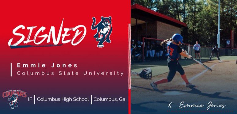 SIGNEE ALERT!🐾🔥

Welcome Home Emmie!!

It's A Great Day To Be A Cougar🥎