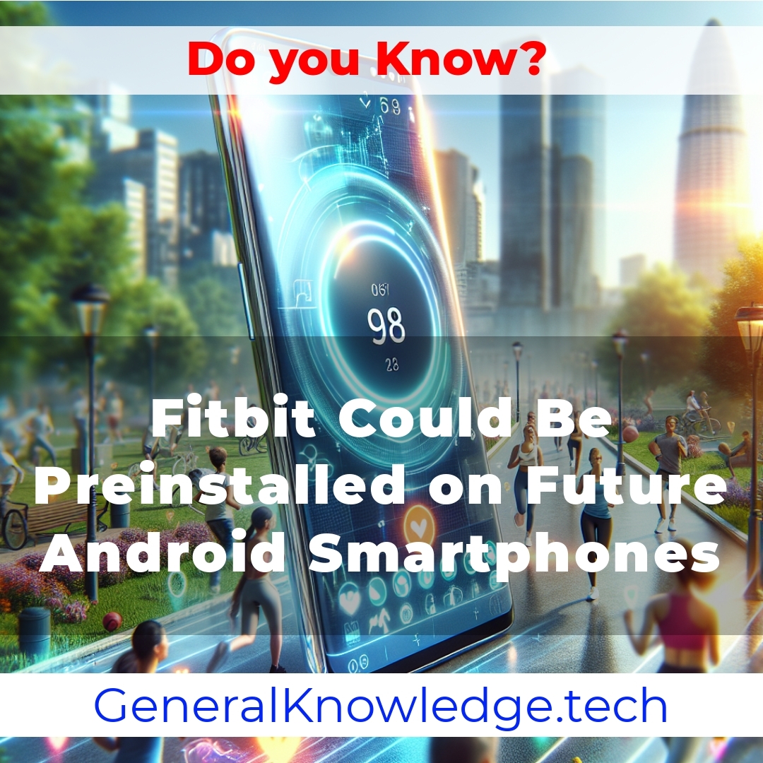 StayUpdated_247's tweet image. Fitbit Could Be Preinstalled on Future Android Smartphones
generalknowledge.tech/ai/fitbit-prei…
#Androiddevices #Androidphones #Fitbitintegration #fitnesstracking #healthmonitoring #mobilehealth #userexperience #wearabletechnology