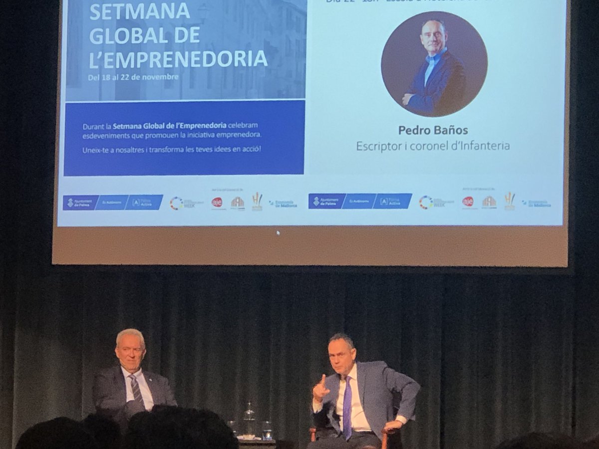 En la <a href="/EHIB1/">EHIB</a> <a href="/geoestratego/">Pedro Baños Bajo</a> hablando de seguridad, IA, etc…