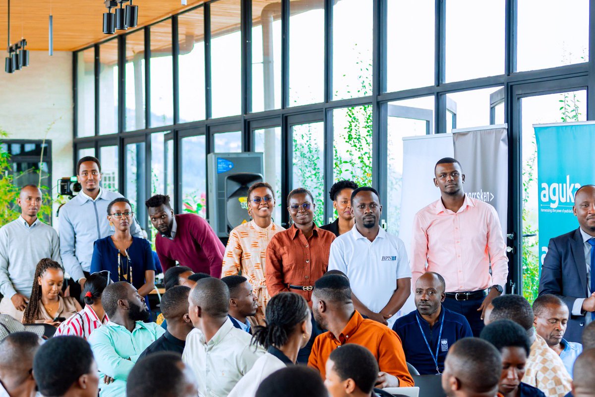 BPNRwanda's tweet photo. “ @BPNRwanda is here to guide you from idea to impact. Together, we’ll ensure your projects grow to the next level, creating visible, thriving businesses.”  @AliceNkulikiyi1 our country director at today’s #Aguka mentorship program kickoff  #AgukaProgram https://t.co/YAtNW6T5Gg