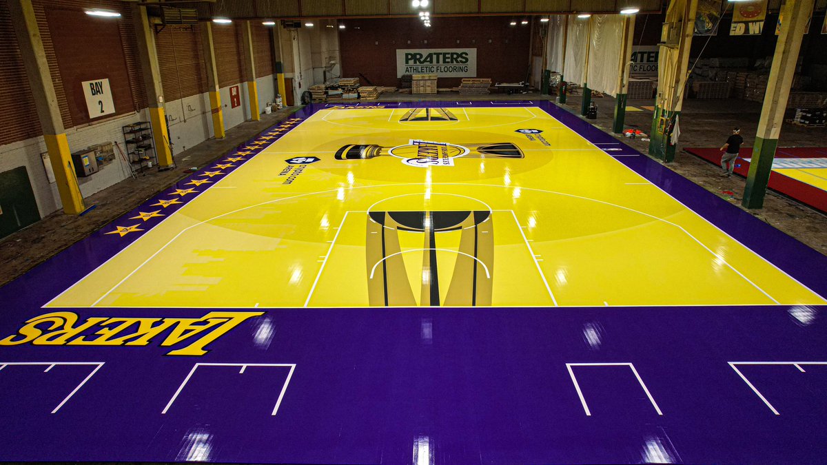 The excitement is just getting started! We’re thrilled to present the Los Angeles Lakers NBA Cup Court, a showcase of style, innovation, and the iconic energy that defines the purple and gold 🏆  

Go to our website to spark a conversation with us about your court ideas 💡 💻