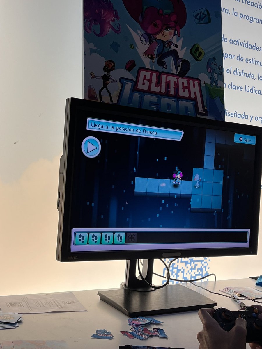 💪 Glitch Hero de <a href="/didactoons/">Didactoons</a> 

Una aventura por mazmorras nos llevará a tener que adaptarnos y aprender logaritmos para poder avanzar y conseguir nuestro objetivo. 

Una propuesta educativa que gustará tanto a mayores como a pequeños 😊