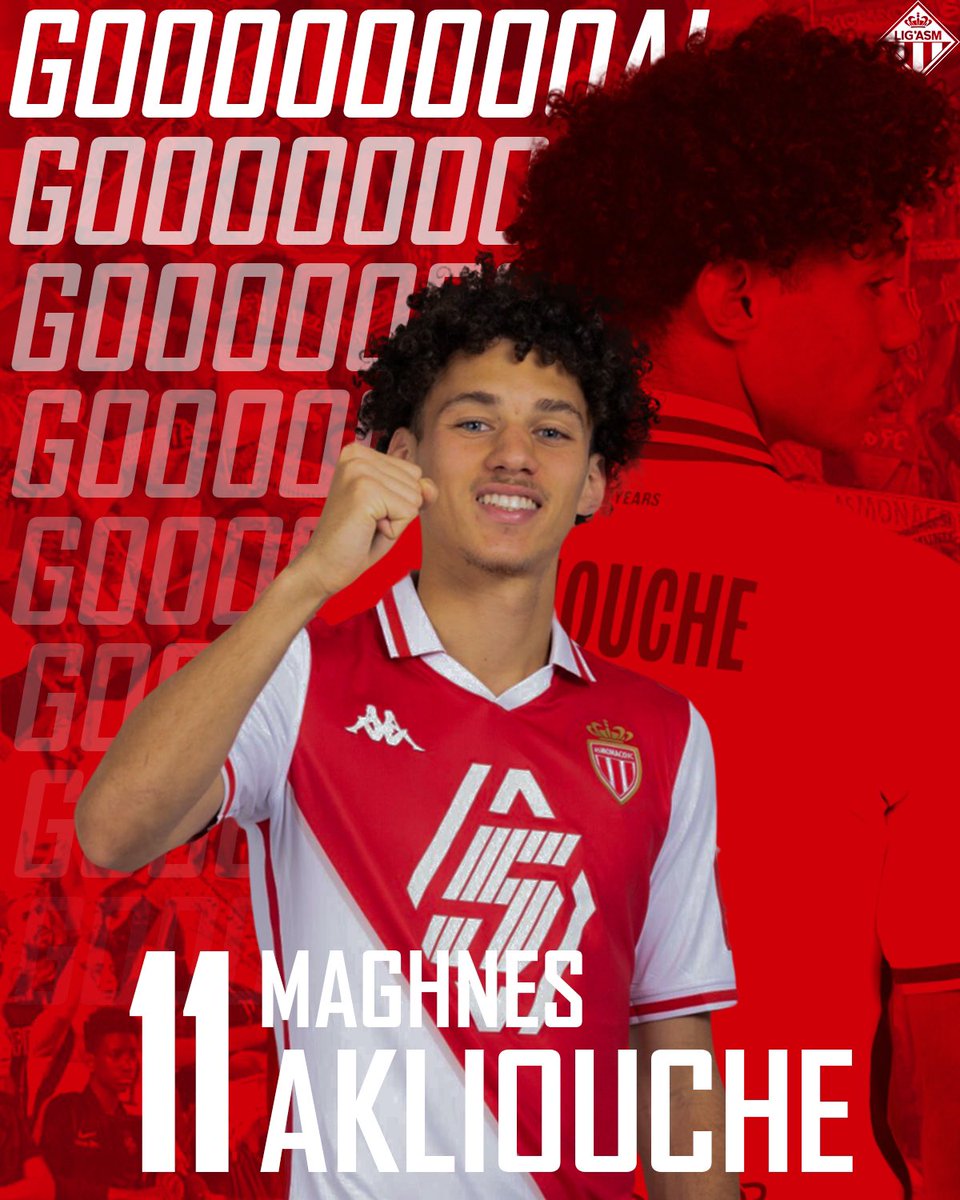 LigASM_'s tweet photo. 6’ | BUUUUUUUUUUT 😍😍
Ouverture du score sur la première occasion monégasque par l’intermédiaire du grand Maghnes 🔥
1️⃣-0️⃣
#ASMSB https://t.co/PDGWqxtUGD