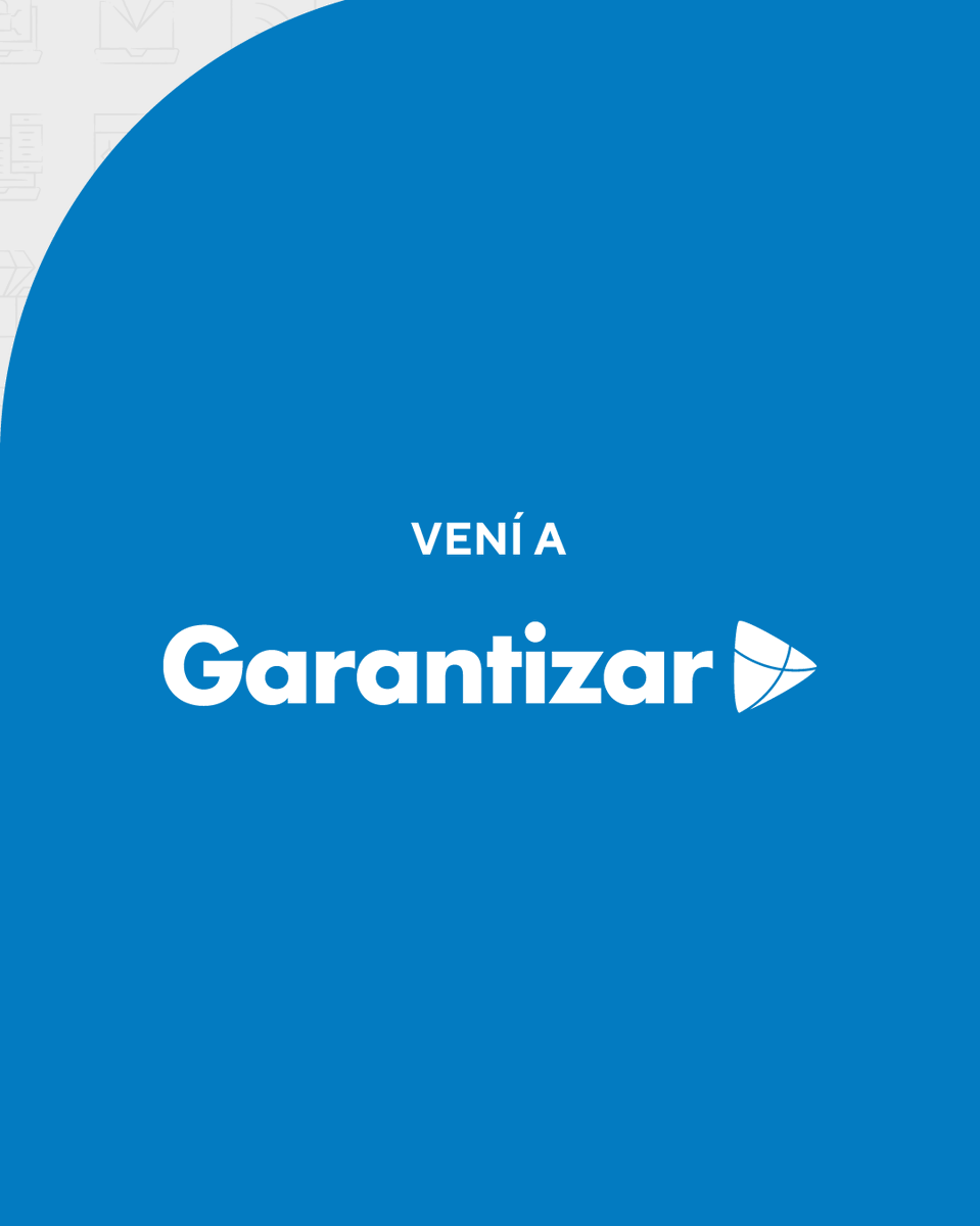 Conectamos tu proyecto con los principales bancos del país, para que accedas a un financiamiento competitivo y seguro.💪

Financiá tu crecimiento con el respaldo de Garantizar y asegurá el futuro de tu negocio.