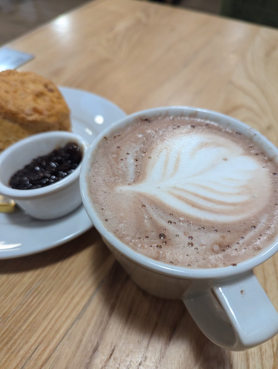 Writing in a cafe 😊