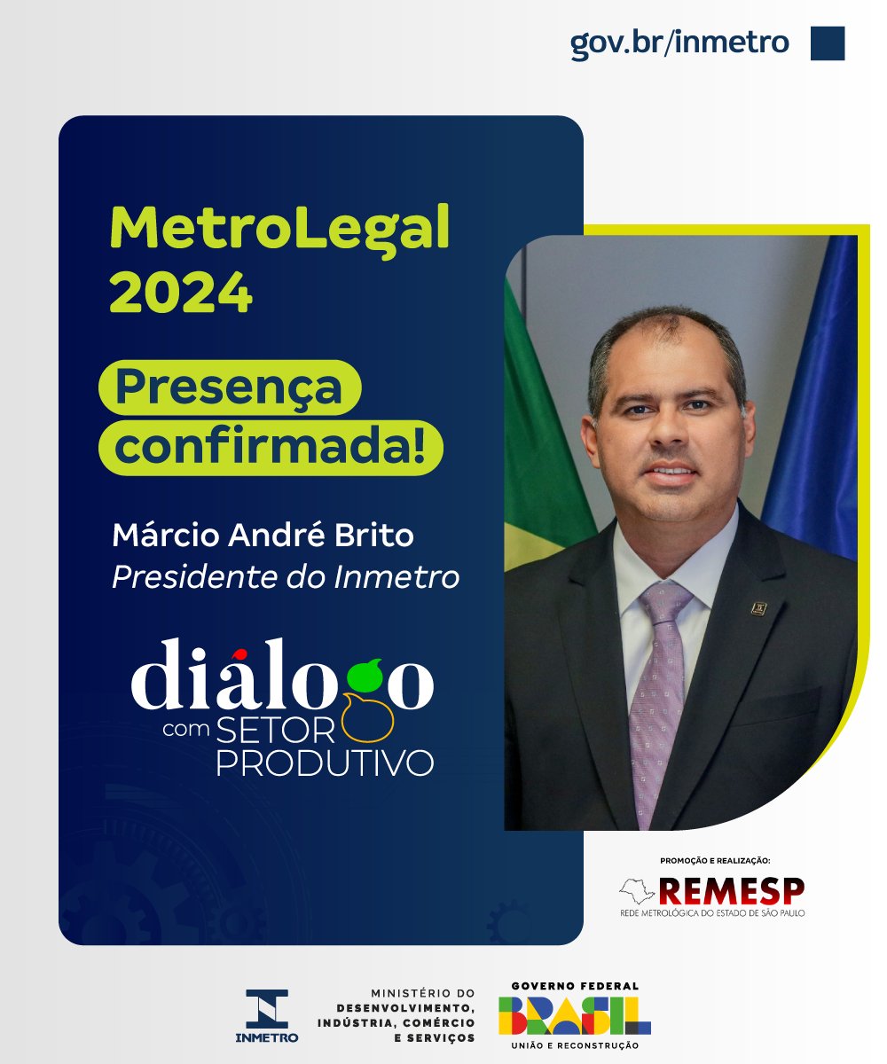 A 3ª edição dos Diálogos com Setor Produtivo irá acontecer no #MetroLegal2024. Participe! 
sympla.com.br/evento/metrole…
