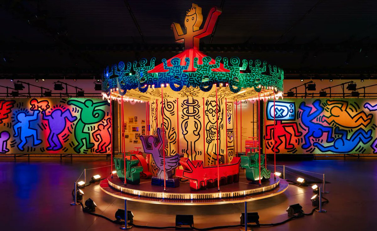 Luna Luna, the amusement park designed by visionary artists from the likes of Basquiat, Lichtenstein, Hockney, Haring, and Dalí is now on view <a href="/TheShedNY/">The Shed</a>. Read more via <a href="/wallpapermag/">Wallpaper*</a> wallpaper.com/art/exhibition…