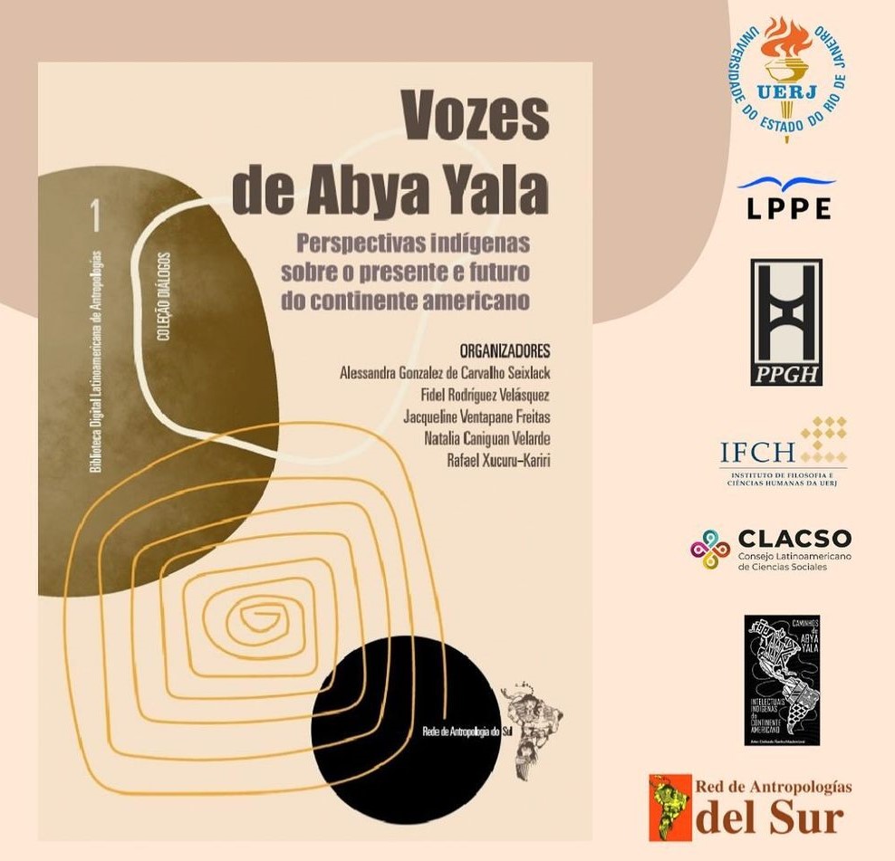 Com satisfação comunicamos o lançamento do livro intitulado "Vozes de Abya Yala - Perspectivas indígenas sobre o presente e futuro do continente americano", com participação da professora Alessandra Seixlack (organizadora), do  Dep. de História do IFCH/UERJ.
@alessandra_seixlack