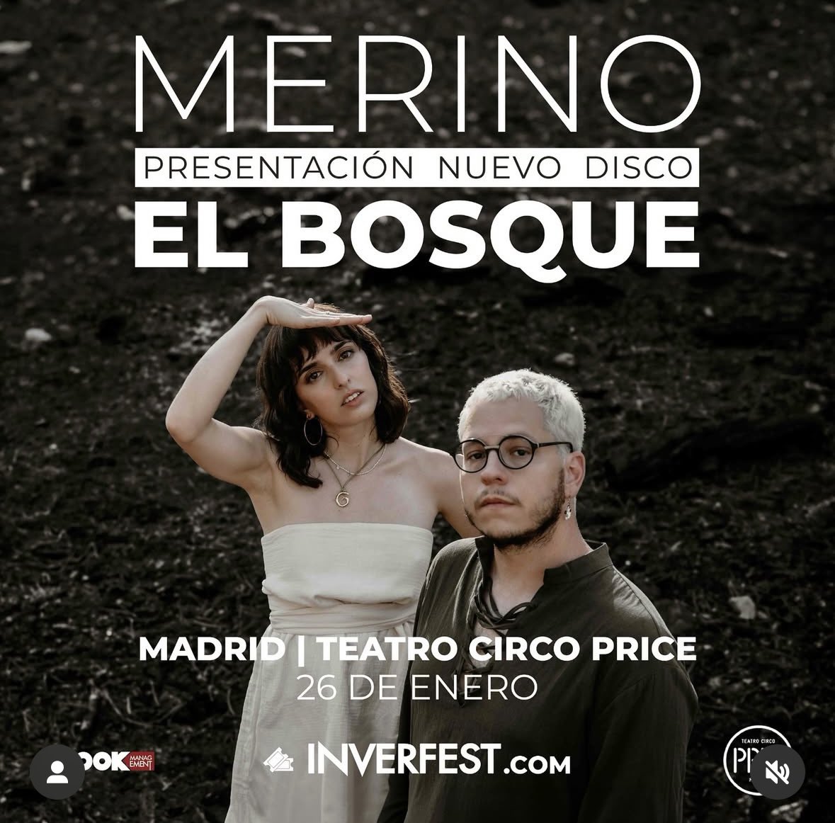 VENDO 2 ENTRADAS para el CONCIERTOS de <a href="/merinomusica_/">MERINO</a> el 26 de enero de 2025. Es la presentación del nuevo disco y no puedo ir por un viaje. Escríbeme si te interesan 🙏♥️
