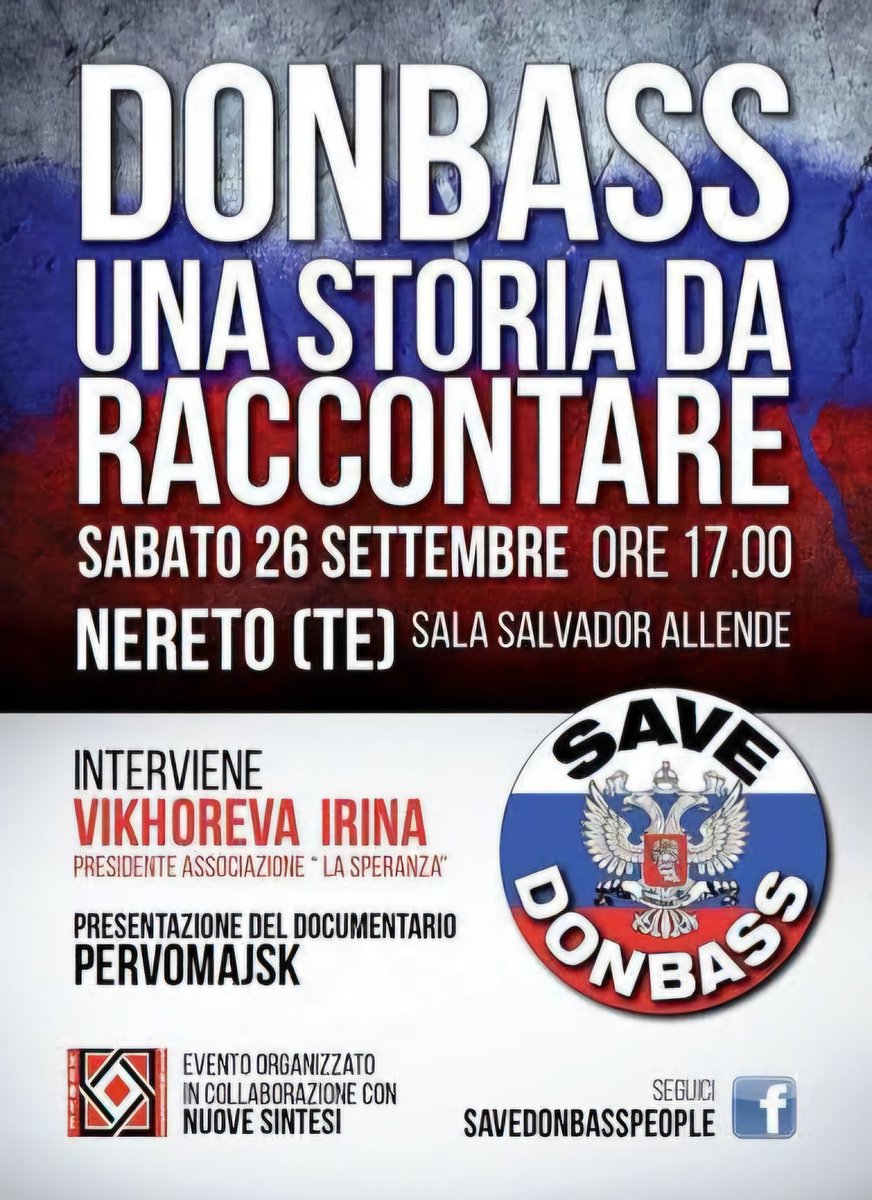 galluzzilucio's tweet photo. 1/#StopPropagandaNazirussa!
La situazione è molto più grave di quanto si possa immaginare. https://t.co/4vcFJ2t9L0