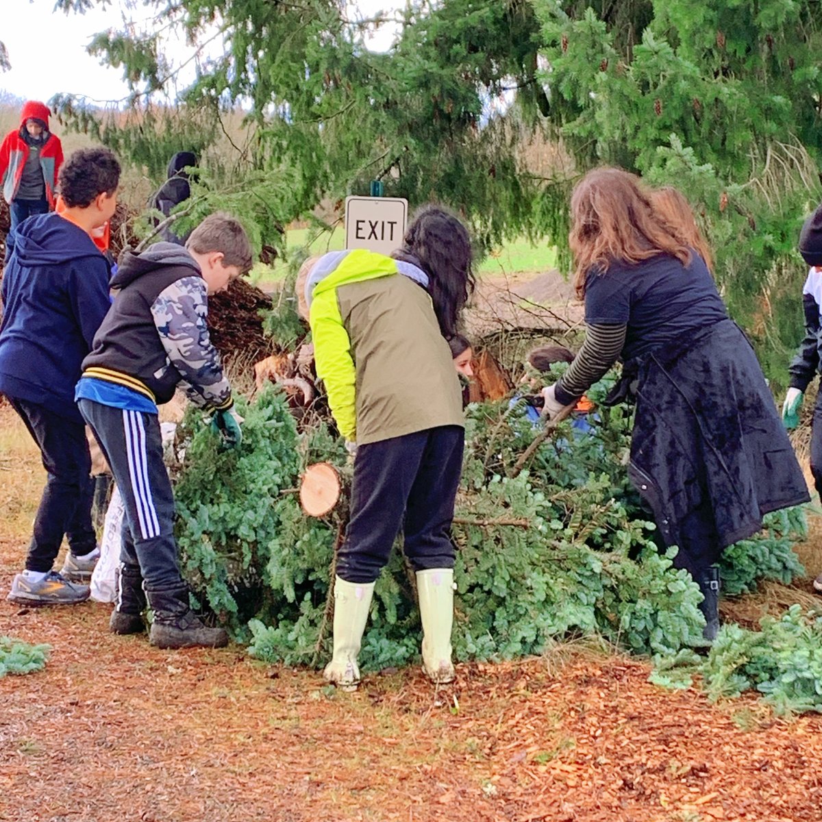 From tree farm to wreath-making, our 6th and 7th graders visited Harrison Road Farm in Banks, run by former GIS teachers and parents Sarah and Luke Peterson.