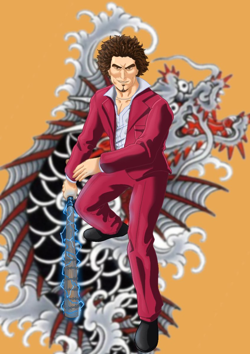 AllanLeAz's tweet photo. Yakuza Lika a Dragon commission.
#LikeADragon #sega #fanart #Commission https://t.co/zJk14brBHs