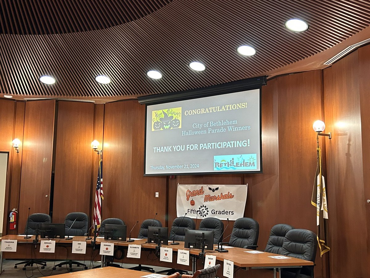 Had a great time at the award presentation at City Hall yesterday! Huge congrats to Asa Packer for taking 3rd place in the parade. <a href="/AsaPackerBASD/">AsaPacker</a>