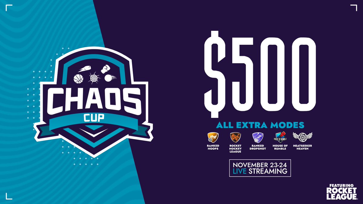 Chaos Cup $500 Extra mode tournament starts tomorrow! This is your last chance to sign up: start.gg/tournament/500…