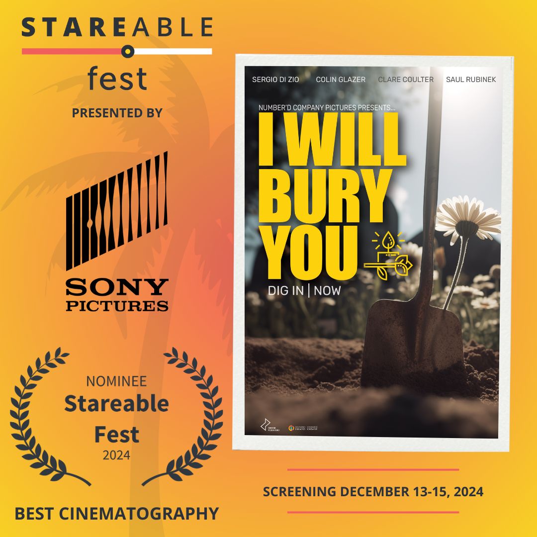 stareable's tweet photo. Nominees: 
I Will Bury You
Murder For Dummies
Wrapped https://t.co/Qa8YebRnfd