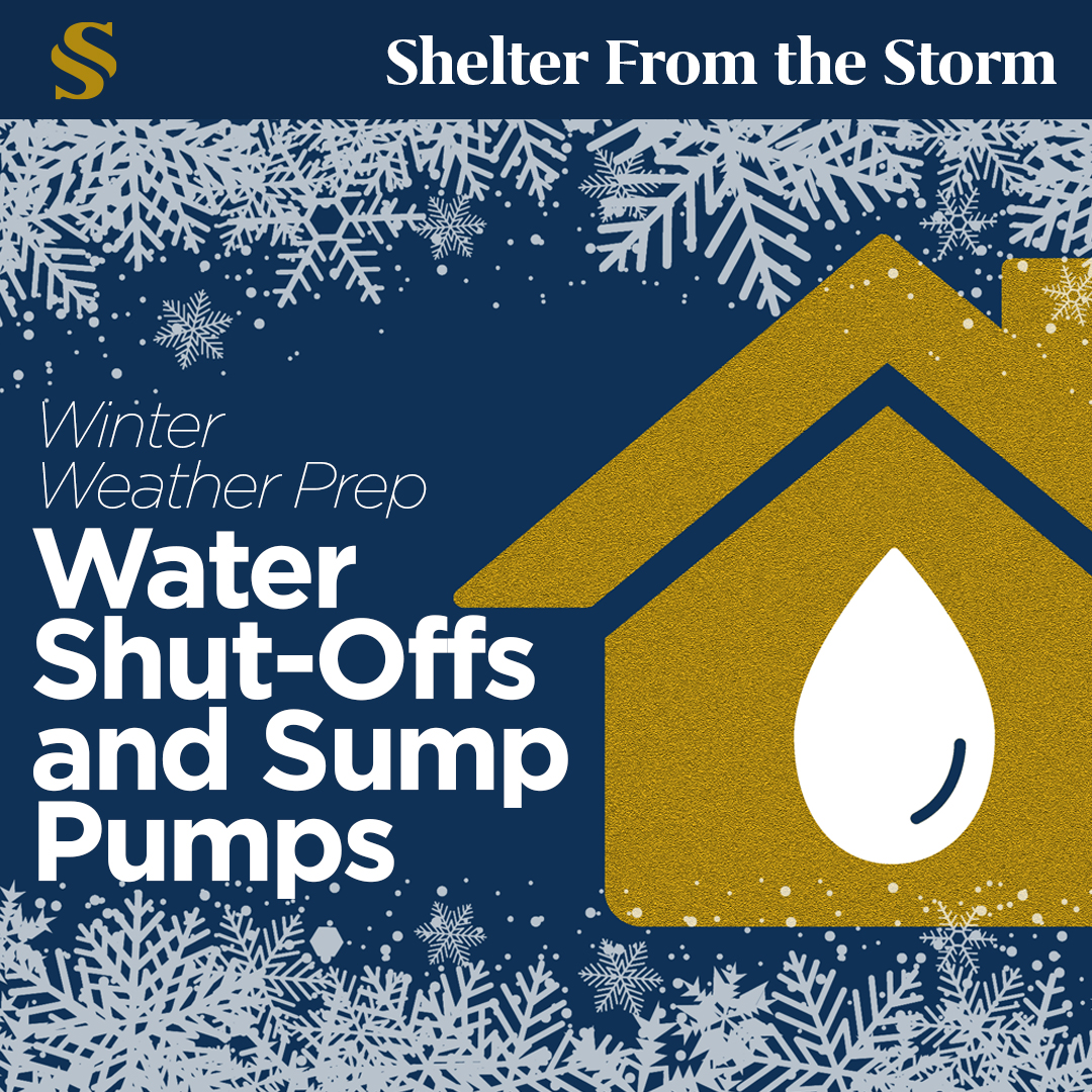 Shield your home from burst pipes with a water shut-off system. Add a backup-powered sump pump for flood-prone zones. Discover more in our Winter Prep Guide at bit.ly/3UDqZE9. 

#winterprep #homeinsurance