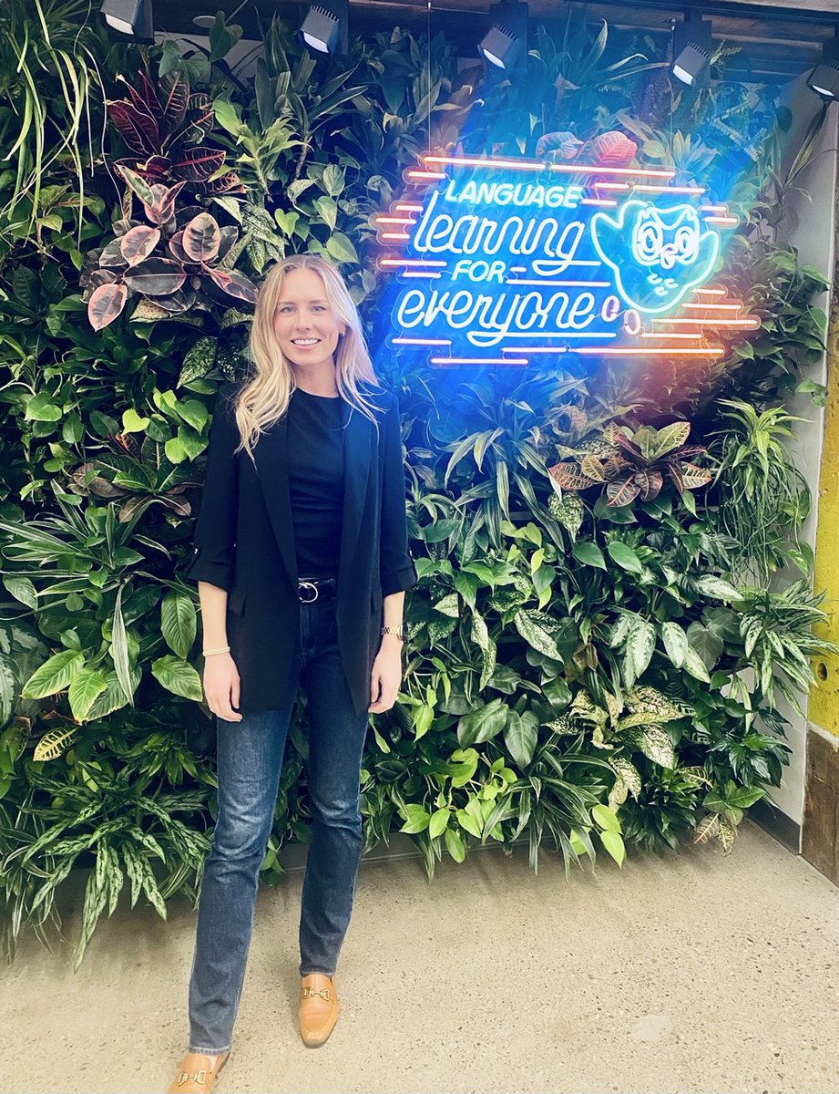 ekw_slp's tweet image. Happily presented DOLLi: A dynamic omni-language literacy screener last week at Duolingo Research Day as a grant recipient. At @MolnarLab we strive to make fairer, more accurate pre-reading screeners for multilinguals. 🌍Thanks Duolingo for supporting my PhD and for hosting us!🦉