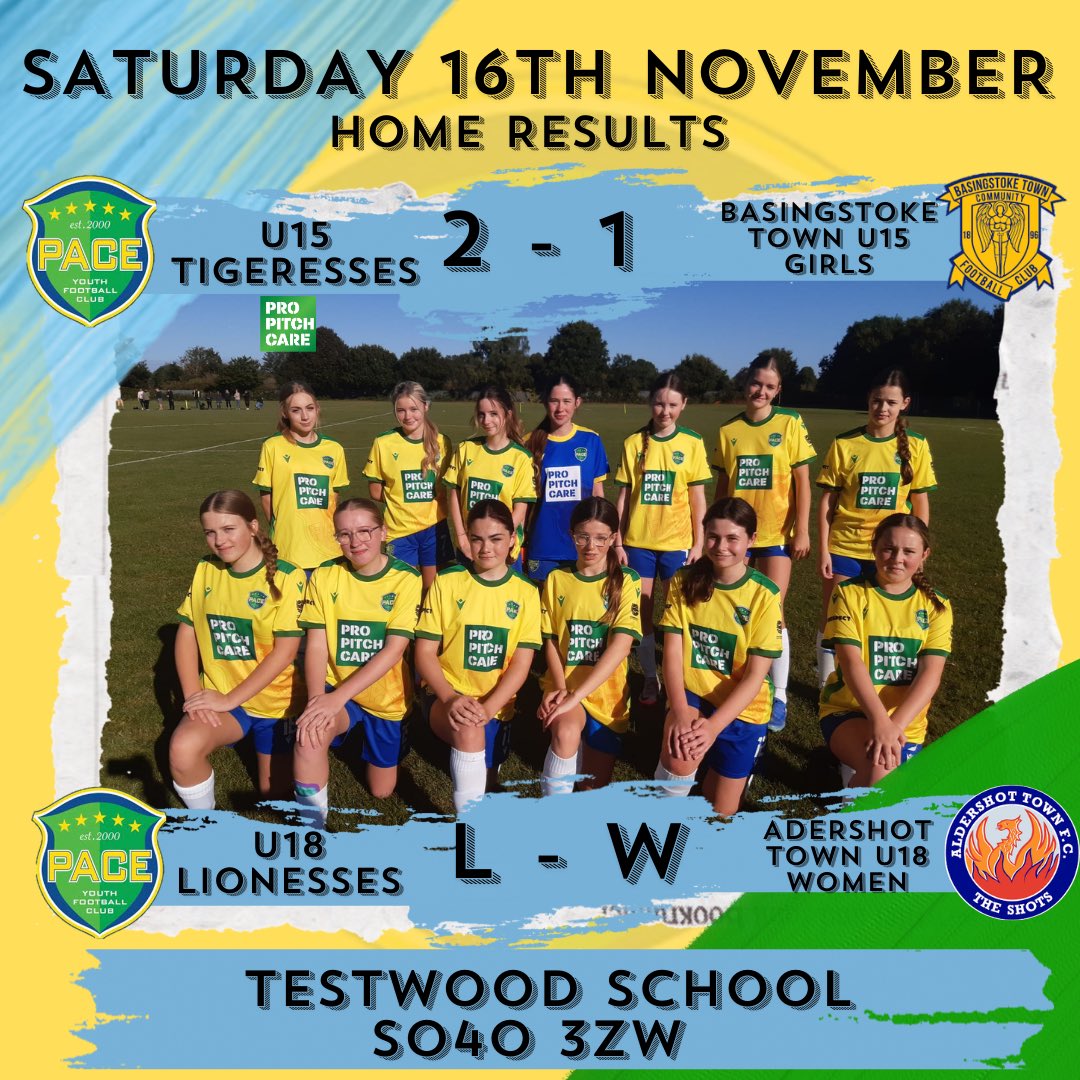 🌟Saturday Home Results🌟