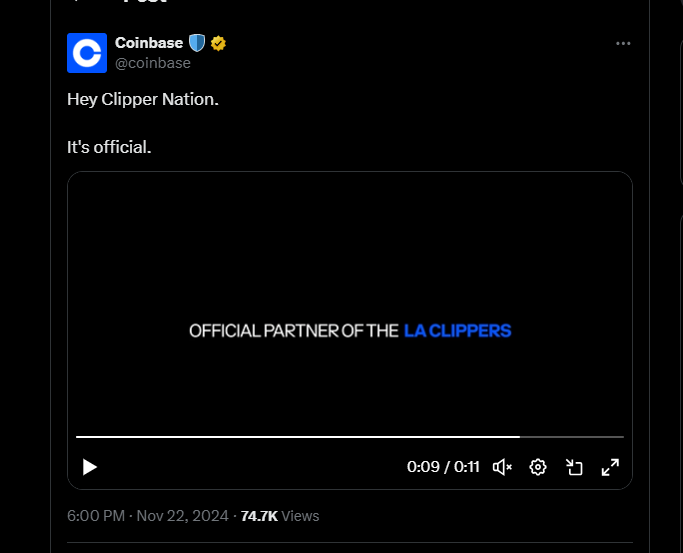 dd6th's tweet photo. @PorkCoinCrypto @coinbase @LAClippers there will  be signs https://t.co/VSlOzVJtqQ