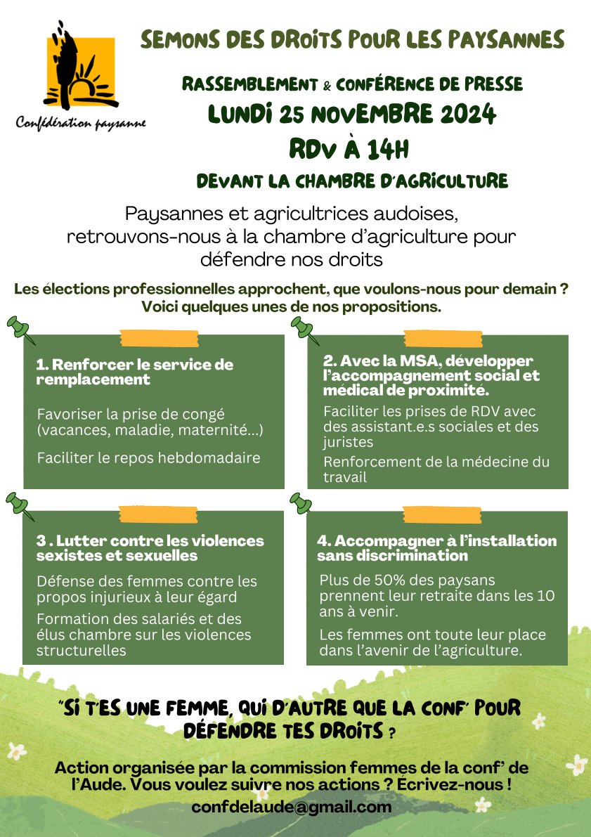 Confédération paysanne 11 (@confaude) on Twitter photo 