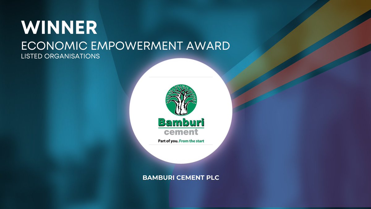 Congratulations to <a href="/BamburiCement/">Bamburi Cement PLC</a> East Africa, the winners of the Economic Empowerment Award!

#GenderAwards
