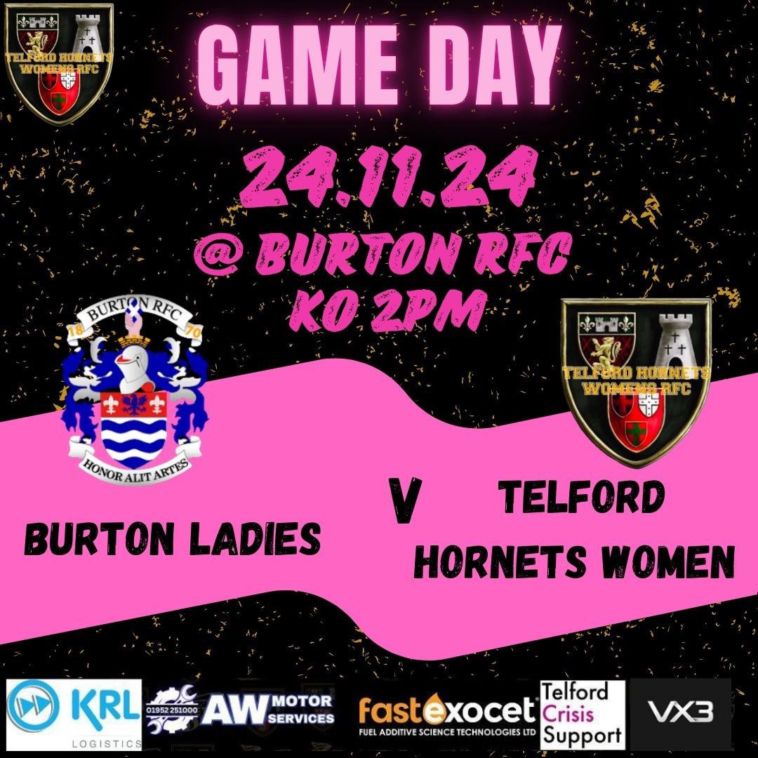 🎙️🎙️GAME ANNOUNCEMENT 🐝

We are back in action this weekend and ready to kick off Round 6 of the season 👊🏼🐝 

🏟️ Away Game 
🏉 Vs Burton Ladies 
📅 Sunday 24th November 2024 
⏰ KO 1400