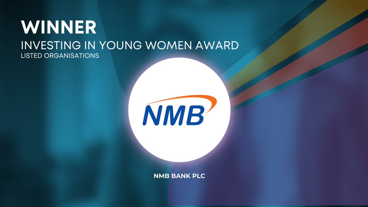 The winner of the Investing in Young Women Award is NMB Bank PLC! Congratulations!

#GenderAwards