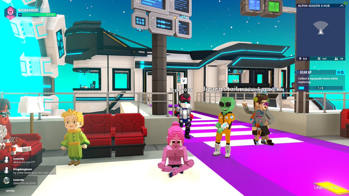 🤳🎉 Squad goals achieved in <a href="/TheSandboxGame/">The Sandbox</a>! Gathered the most epic crowd for this virtual group pic. Can you spot yourself? register-landings.sandbox.game/alphaseason4-s… #TheSandbox #AlphaSeason4 #AS4SocialChallenge