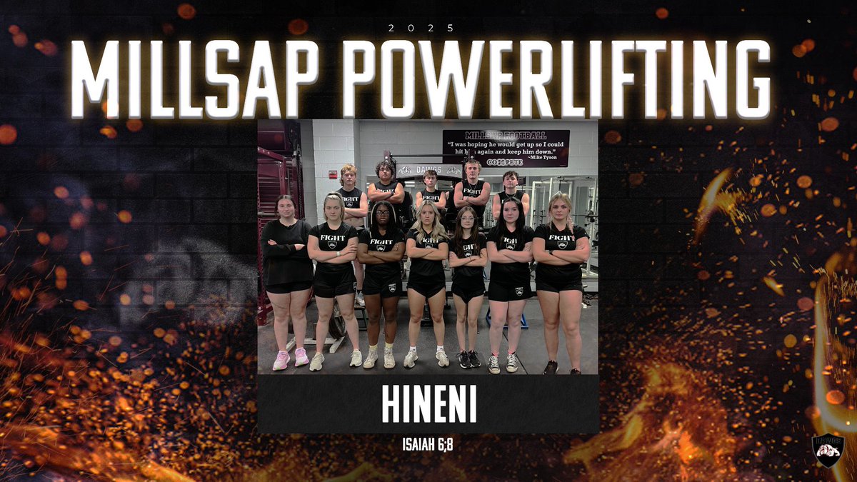 2025 Millsap Powerlifting season is here!! Information is updated on our page on the school website. We will have a mandatory parent meeting 12/2/24 @ 6pm in the HS Cafeteria. See you all there! #BULLDOGPL #HINENI