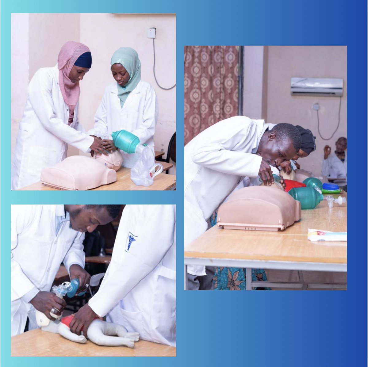 The Alumni project of Farouk Mustapha, the First Aid for All is equipping those in his home country with CPR training for adults, babies, and pregnant women. The generous donors of the Global Grants program make this possible. ❤️ 

Donate:givesignup.org/DonationWebsit…