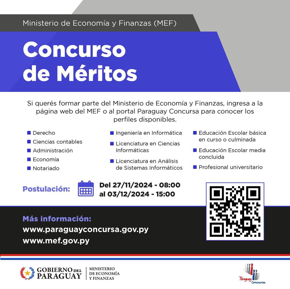 Ministerio de Economía y Finanzas - Paraguay tweet media