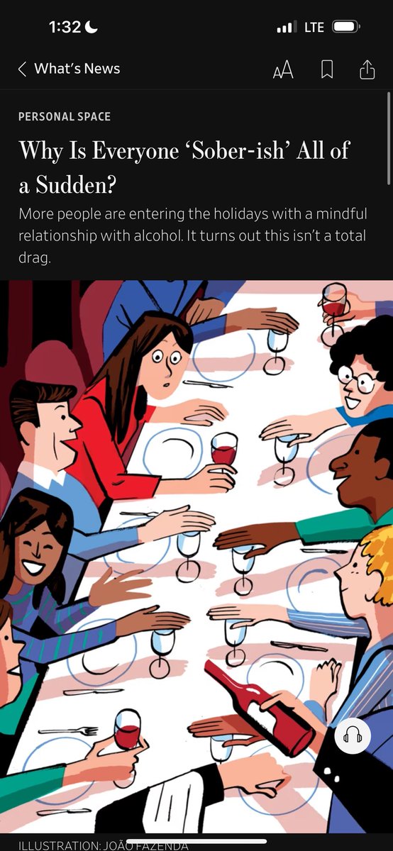 “After years of pushing the benign myth that a glass of wine a day is good for the heart, it seems the medical establishment has abandoned hedonists and pleasure seekers. Is there a safe amount of alcohol? It turns out no.”