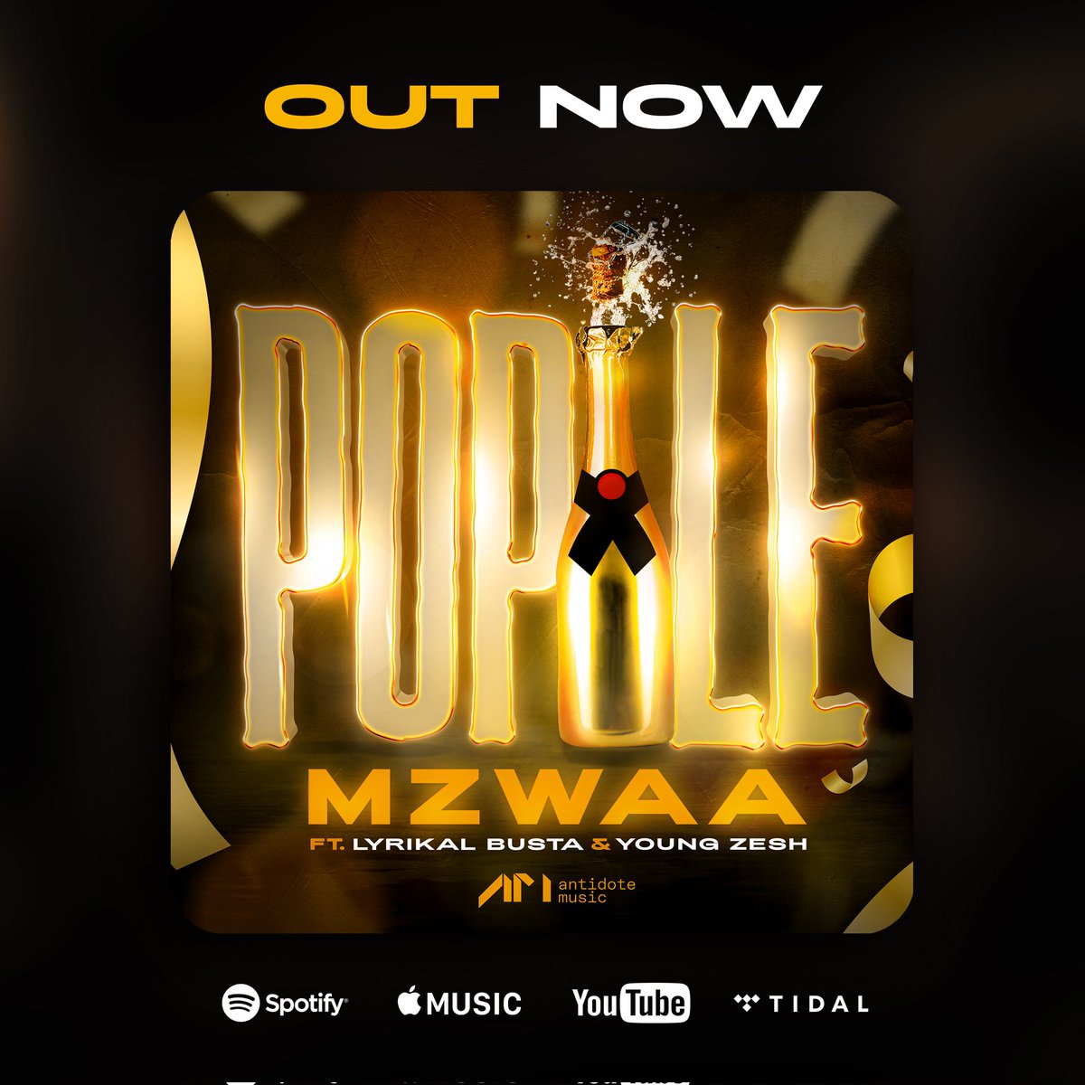 Greetings, <a href="/_Mzwaa/">Mzwaa</a> just dropped #Popile ft <a href="/youngzesh_Sz/">#Intwanencane 🇸🇿</a> and myself. Please share. 
paradise.ffm.to/popile

#SwatiMusicToTheWorld #music #Eswatini 🇸🇿