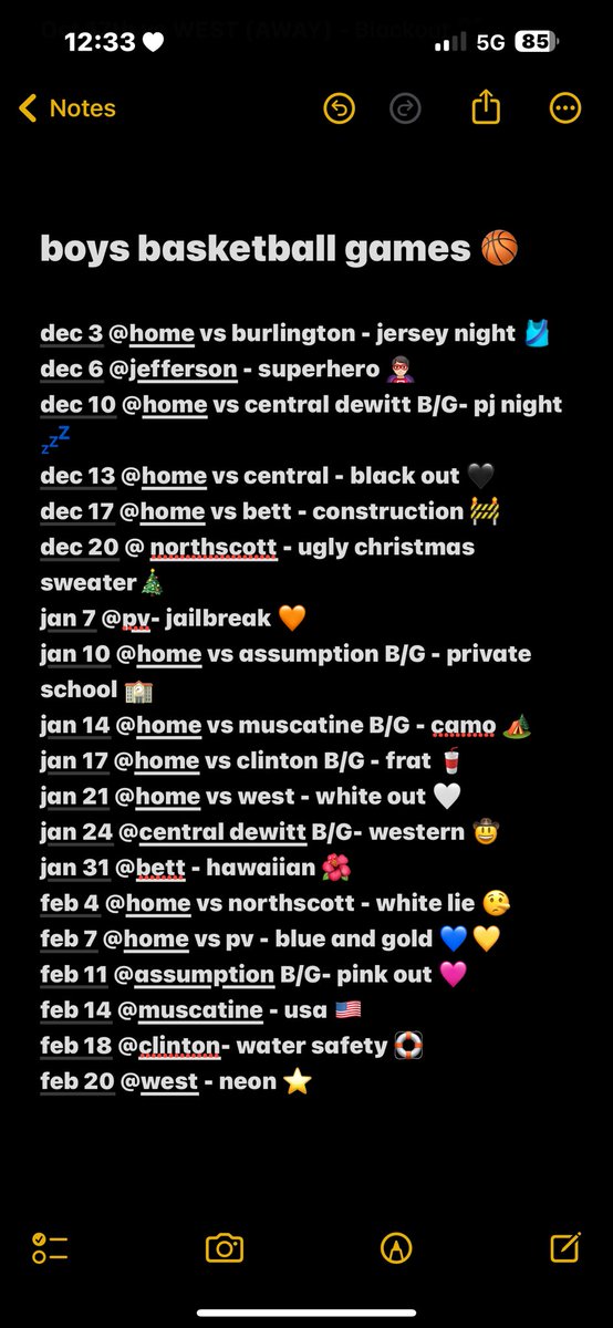 2024-2025 BASKETBALL THEMES!! 🏀