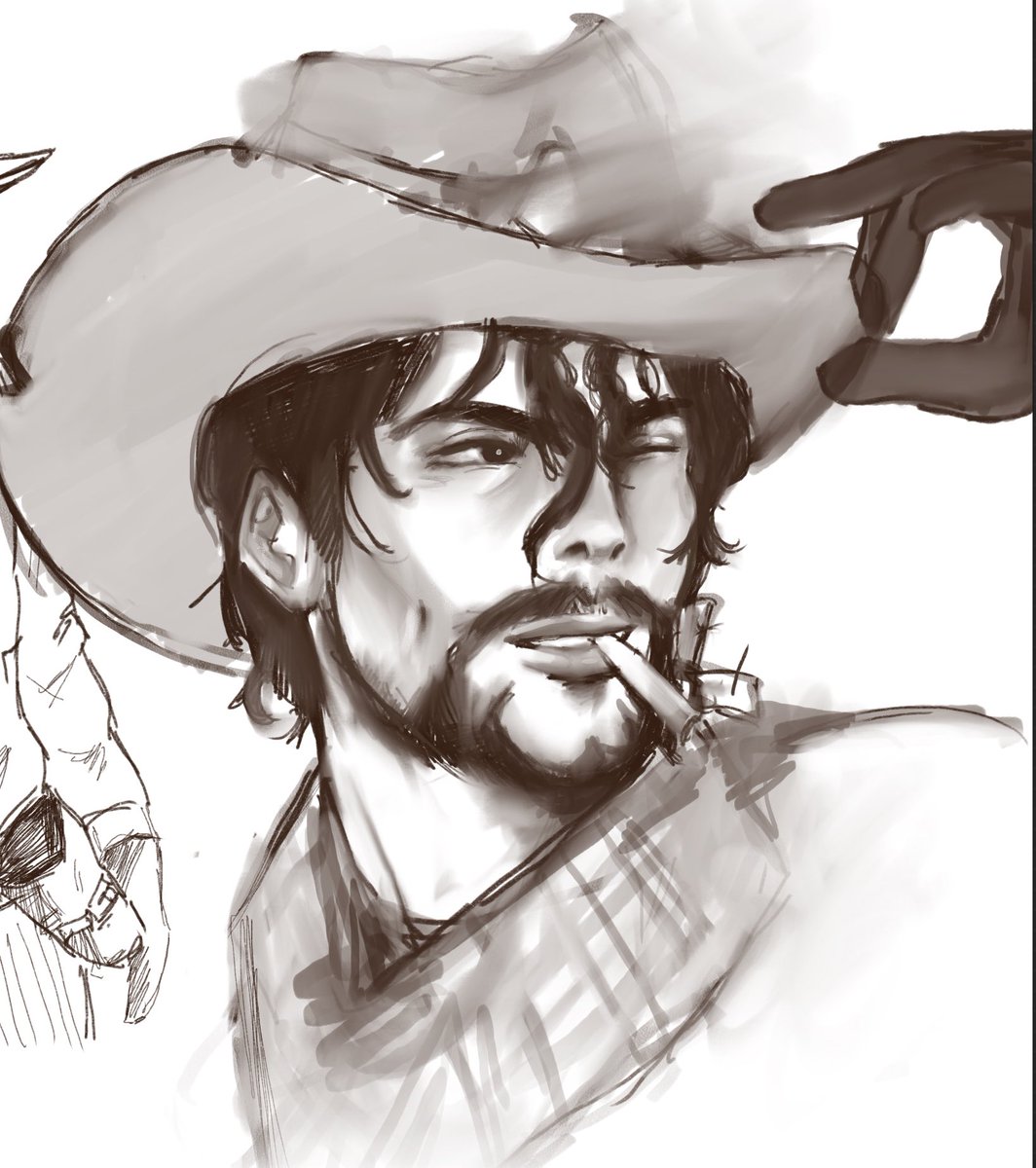 ruusamao's tweet photo. im alive >:3

#cassidy #mccree #jessemcree #ow2 #Overwatch2 #overwatch https://t.co/bGAmHRp9xm