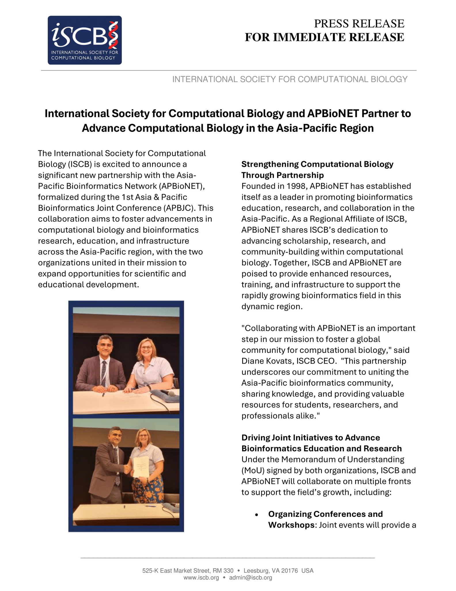 ISCB News on X: &ldquo;🌟 More exciting partnership news: #ISCB and 