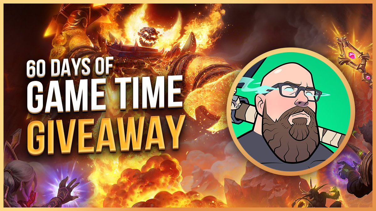luxthos's tweet photo. Feeling a little bit nostalgic today, so let's get some people to play and enjoy some World of Warcraft! 

Giving away 60 Days of Game Time to 5 lucky winners!

🎁 To enter the #giveaway:
✅ Follow
❤️ Like
🔁 Repost
💬 Comment your first #WorldofWarcraft memory

📌 Ends 11/30