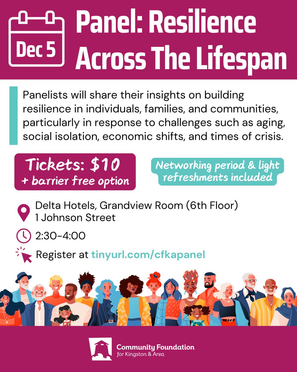 .<a href="/YGKRoger/">Roger Romero</a> will be a panelist at the Resilience Across The Lifespan event at <a href="/DeltaKingston/">Delta Hotels by Marriott Kingston Waterfront</a>
 #ygk #teachresilience☕️📚 #truamainformedcare #trauamainformedmovement