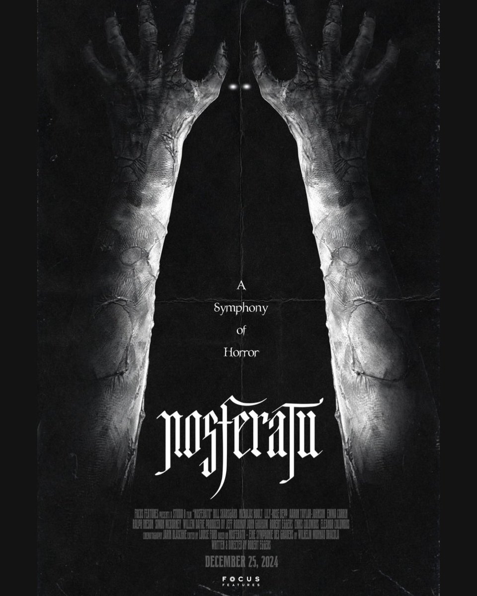 Obsessed with this Nosferatu poster art