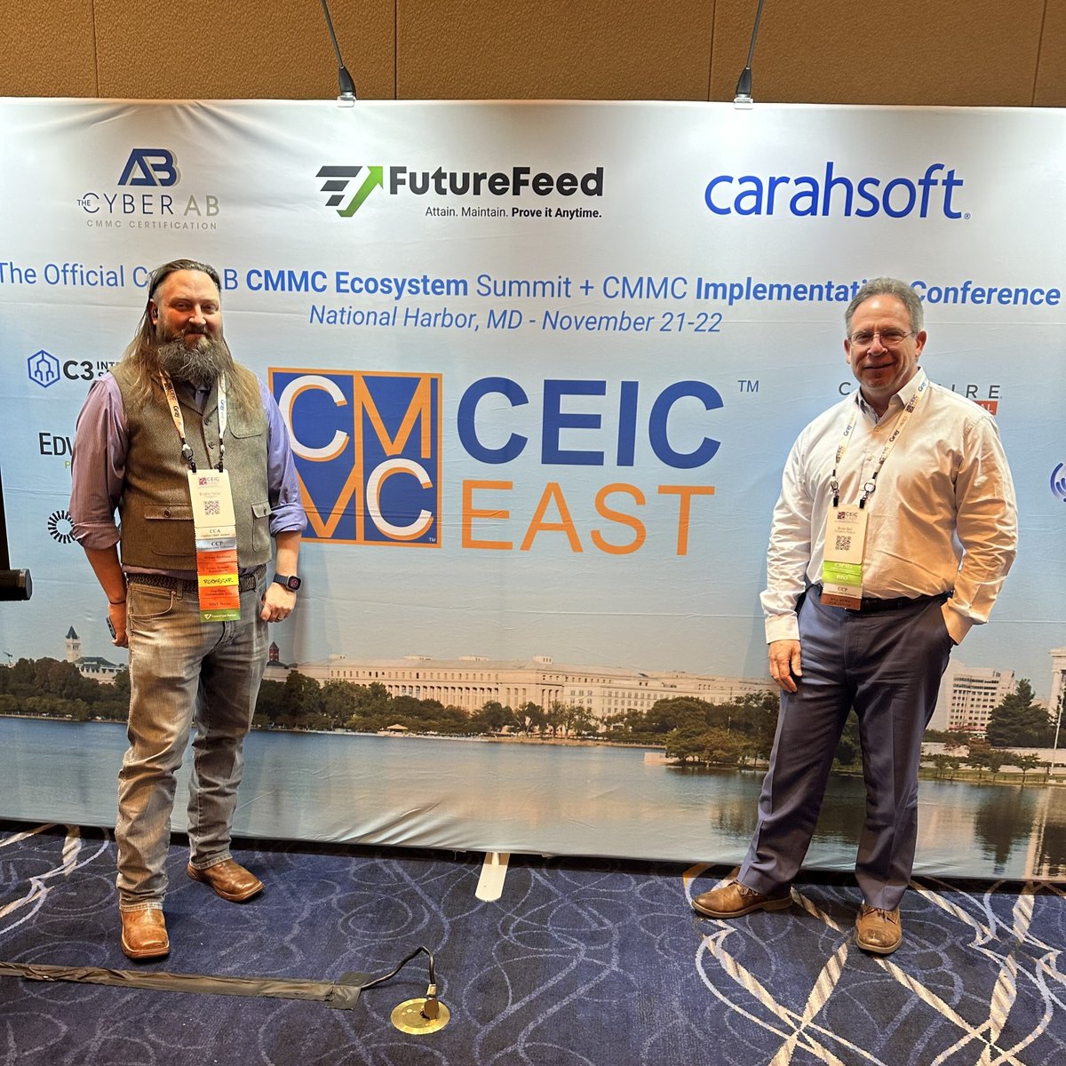 Foregenix is fully committed to the CMMC program. Catch Bell and Bradley Taylor at the CMMC CEIC EAST 2024. Let’s connect and discuss how we can help you navigate the complexities of CMMC compliance.

#CMMC #Cybersecurity #Compliance #Foregenix