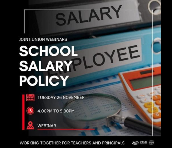 INTO_NI's tweet photo. Joint Union School Salary Policy Webinar! 
Tuesday 26 November, online at 4:00pm.
Join us to stay informed on your rights, responsibilities, and essential updates on Teachers’ Terms and Conditions of Employment. https://t.co/XZJYNHihMk https://t.co/WUpyXF1Hd0