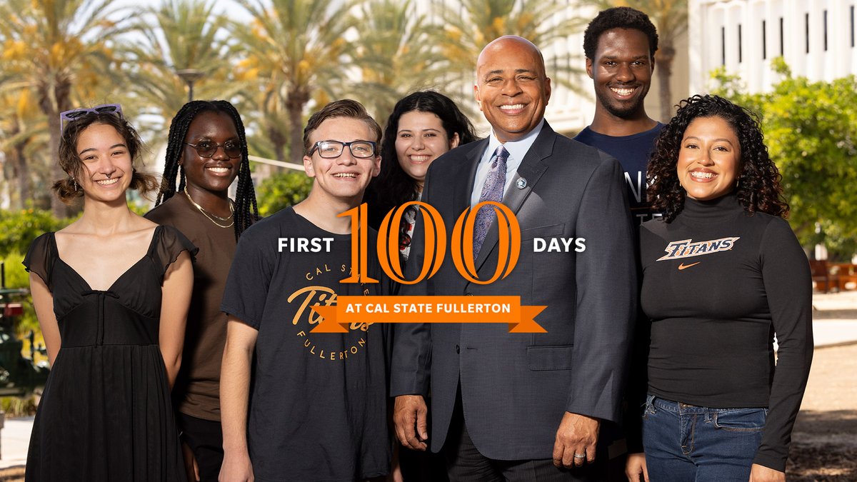 During his first 100 days, Cal State Fullerton President Ronald S. Rochon engaged with Titans across campus and in our surrounding community. He also shared his commitment to delivering an exceptional education to each student. 👉Learn more in Titan Mag: bit.ly/titan-mag-24-r…
