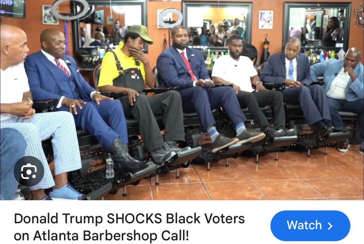 Somebody fill me in. Do you remember this event? #atlantabarbershoproundtable 
How are these men being rewarded for their support? Honest question ….<a href="/RepDonaldsPress/">Congressman Byron Donalds</a> <a href="/WesleyHuntTX/">Wesley Hunt</a>