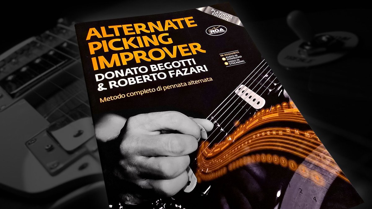 🎸 L’edizione speciale del metodo che ha conquistato migliaia di chitarristi è arrivata! 💪
Leggi di più: bit.ly/AlternatePicki…

#Chitarra #lezionedichitarra #plettrataalternata #metodoperchitarra #guitar #guitarist #guitartechnique #rga #donatobegotti