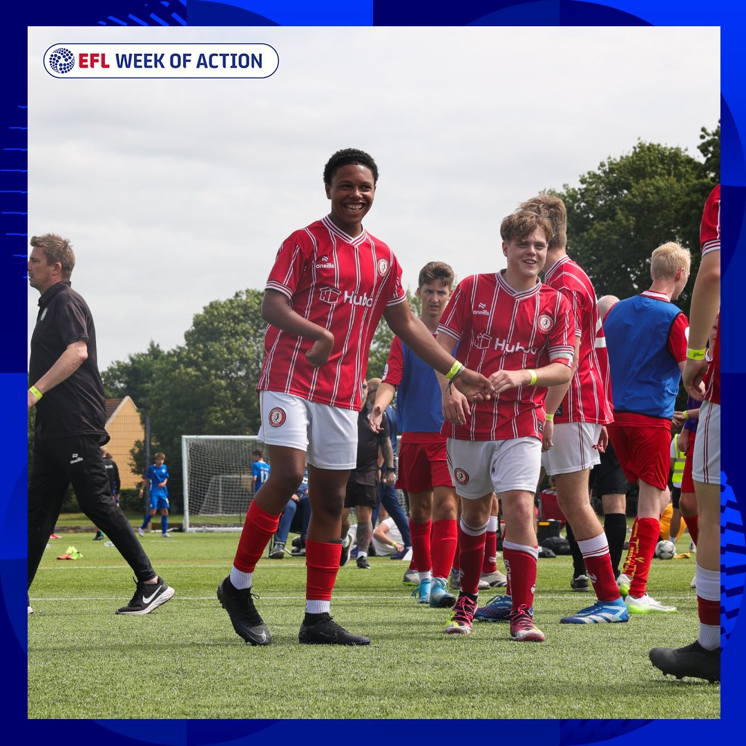 ❤️ We Are City

Football is for all and our associate teams prove that
every day! ⚽️

<a href="/BCCP_Football/">Bristol City Cerebral Palsy Football Club</a> run weekly sessions adapted for boys and girls living with cerebral palsy! ❤️

Keep up with BCCPFC on their website 👇
bccpfootball.co.uk

<a href="/eflcommunity/">eflcommunity</a> | #EFLWeekOfAction |