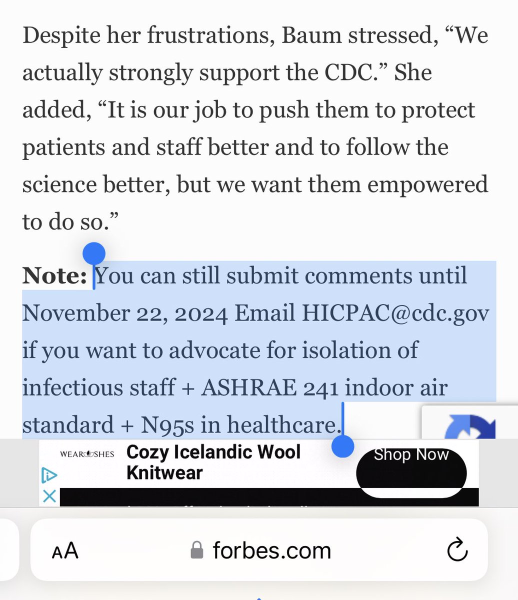 brentmYYC's tweet photo. Last day to submit comments to the US CDC HICPAC’s ⭕️ jerk of infectious disease docs.

For 🇨🇦 too: @JustinTrudeau’s handpicked liaison is IPAC Canada’s Natalie Bruce, who may be even more scientifically regressive than John Conly and Bonnie Henry. https://t.co/yxPqAptior