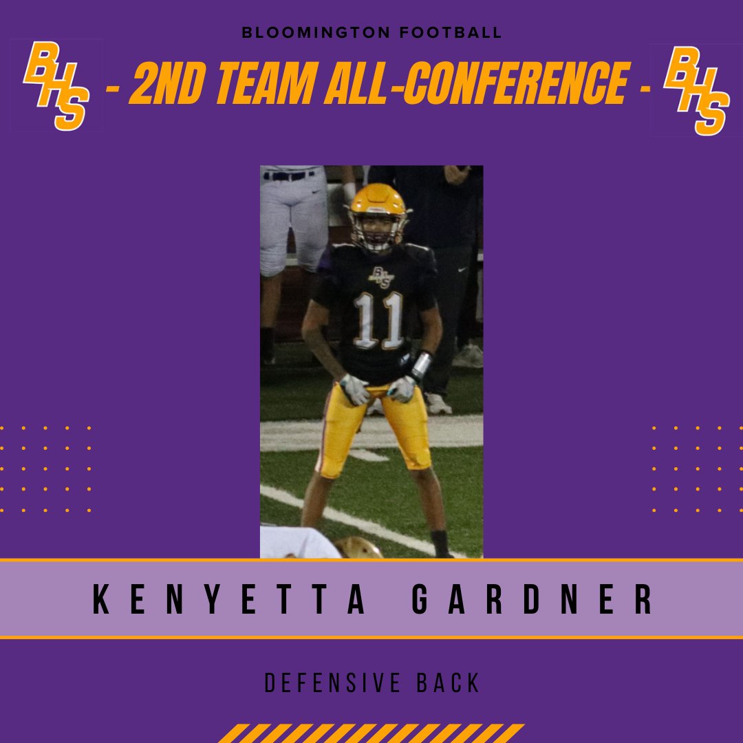2nd Team All-Conference! Congratulations! Go Raiders!