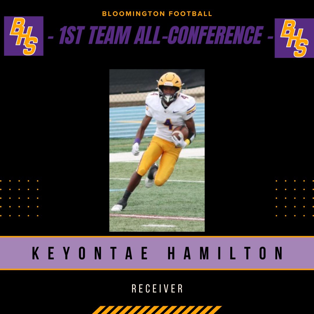 1st Team All-Conference! Congratulations! Go Raiders!