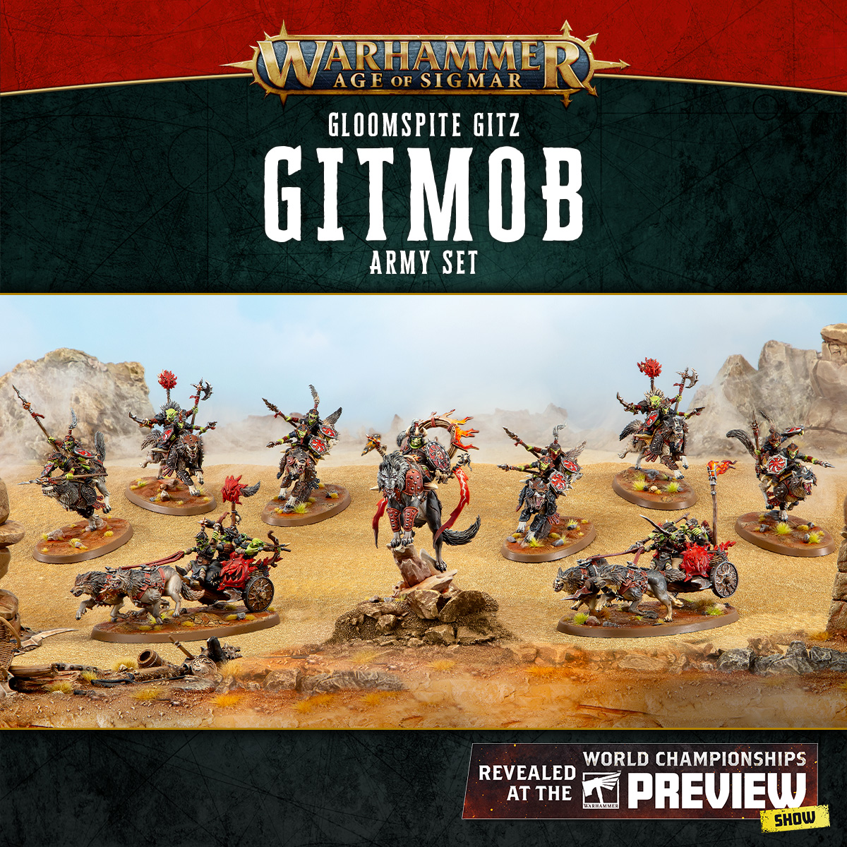 warhammer's tweet photo. This isn't a drill – the Doom Diver is back! 🤩

Get a closer look at the new Gloomspite Gitz miniatures: https://t.co/d4EYxN3dEP

#WarhammerChampionships24 #WarhammerAOS #WarhammerCommunity https://t.co/LLy493c1yD
